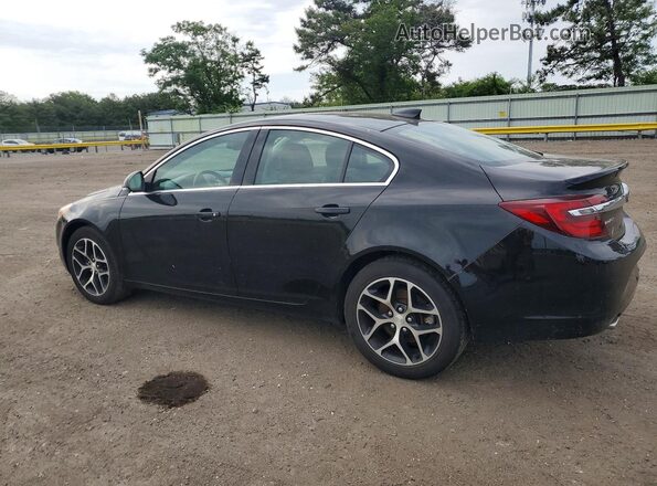 2G4GL5EX0H9182160 2017 BUICK REGAL Black უკანა მარცხენა