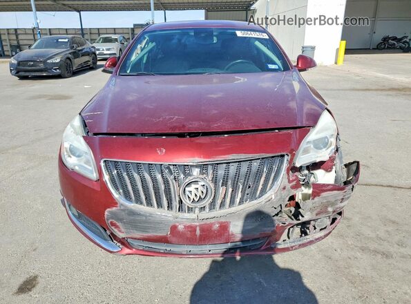 2G4GL5EX2H9163965 2017 BUICK REGAL Burgundy Widok z przodu