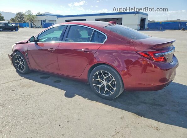 2G4GL5EX2H9163965 2017 BUICK REGAL Burgundy Tył lewy