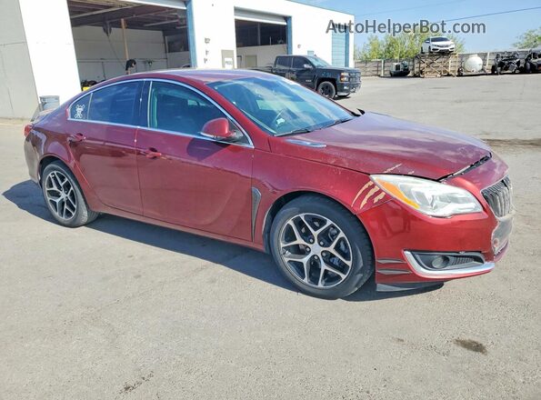 2G4GL5EX2H9163965 2017 BUICK REGAL Burgundy Przód prawy