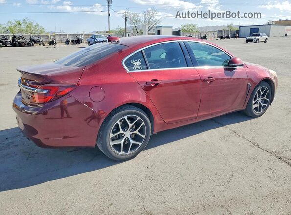 2G4GL5EX2H9163965 2017 BUICK REGAL Burgundy Tył prawy