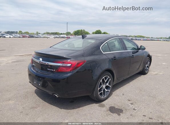 2G4GL5EX3H9144275 2017 BUICK REGAL Black Rear right