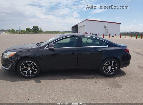 2G4GL5EX3H9144275 2017 BUICK REGAL Black 360 interior view