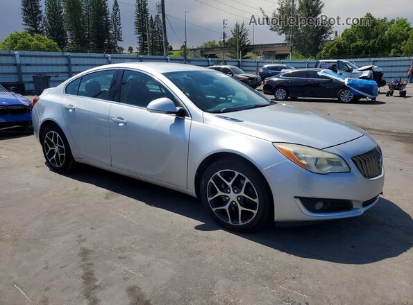 2G4GL5EX4H9116193 2017 BUICK REGAL Silver 
