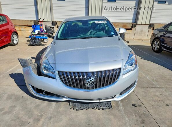 2G4GL5EX8H9125088 2017 BUICK REGAL Silver Front view