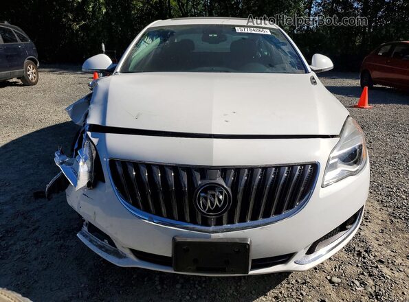 2G4GL5EX8H9125141 2017 BUICK REGAL Белый Вид спереди