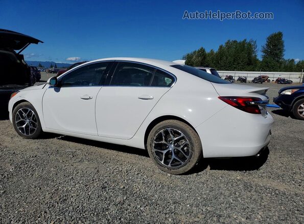 2G4GL5EX8H9125141 2017 BUICK REGAL Белый Задняя левая четверть