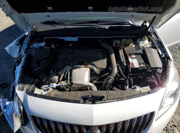 2G4GL5EX8H9125141 2017 BUICK REGAL Белый Вид задней части салона