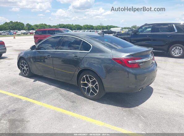 2G4GL5EX8H9151142 2017 BUICK REGAL Gray Rear left