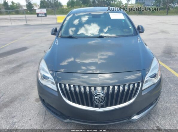 2G4GL5EX8H9151142 2017 BUICK REGAL Gray Front view
