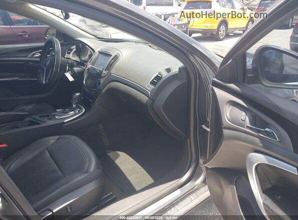 2G4GL5EX8H9151142 2017 BUICK REGAL Gray Front interior view