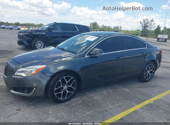 2G4GL5EX8H9151142 2017 BUICK REGAL Gray 360 interior view