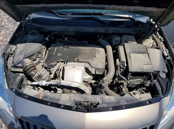 2G4GL5EX8H9152727 2017 BUICK REGAL Gray Rear interior view
