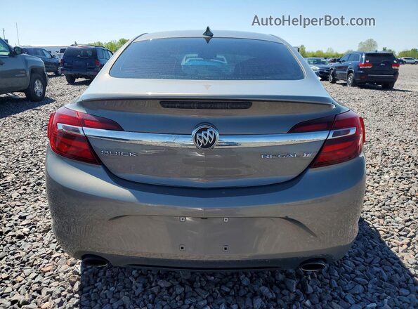 2G4GL5EX8H9152727 2017 BUICK REGAL Gray Rear view