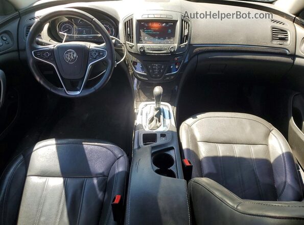2G4GL5EX8H9152727 2017 BUICK REGAL Gray Dashboard view