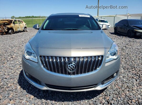 2G4GL5EX8H9152727 2017 BUICK REGAL Gray Front view