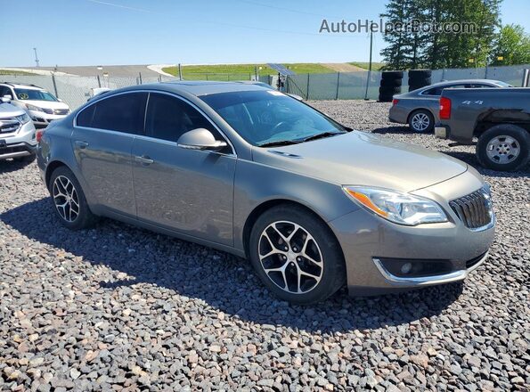 2G4GL5EX8H9152727 2017 BUICK REGAL Gray Front right
