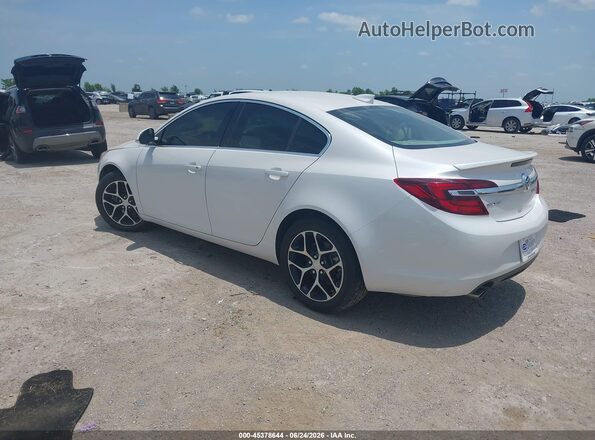 2G4GL5EX9H9115752 2017 BUICK REGAL White Rear left