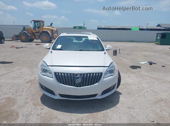 2G4GL5EX9H9115752 2017 BUICK REGAL White Instrument cluster view