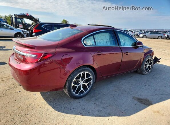 2G4GL5EXXH9134603 2017 BUICK REGAL Бордовый 
