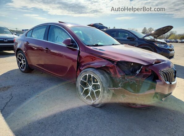 2G4GL5EXXH9134603 2017 BUICK REGAL Бордовый 