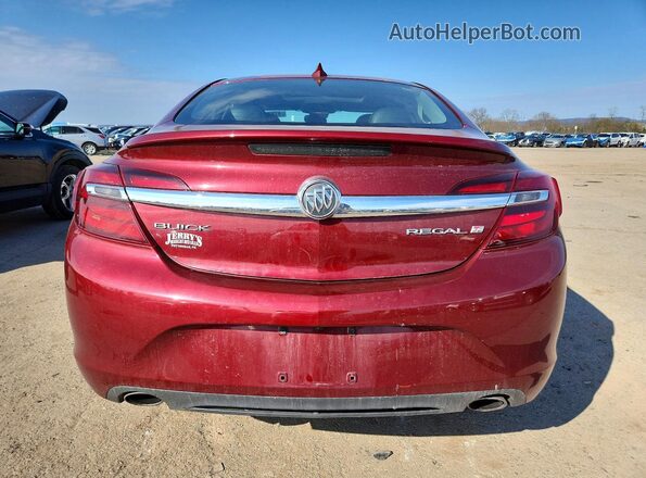 2G4GL5EXXH9134603 2017 BUICK REGAL Бордовый 