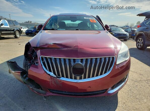 2G4GL5EXXH9134603 2017 BUICK REGAL Бордовый 