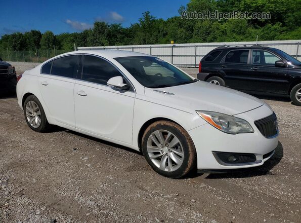 2G4GR5EX5G9169689 2016 BUICK REGAL White Front right