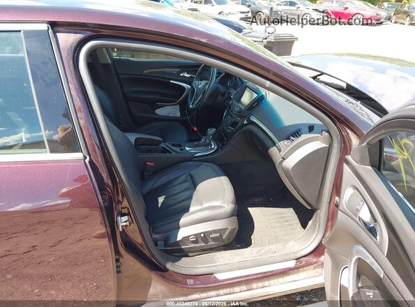 2G4GR5GX1H9139619 2017 BUICK REGAL Black Front interior view