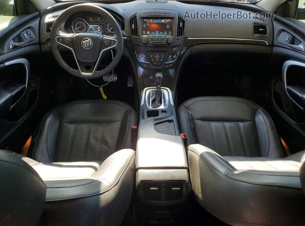 2G4GS5GX0G9133409 2016 BUICK REGAL Black Dashboard view