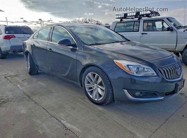 2G4GS5GX1G9125755 2016 BUICK REGAL Charcoal Front right