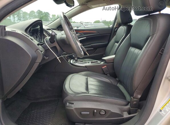 2G4GS5GX5G9178281 2016 BUICK REGAL Silver Front interior view