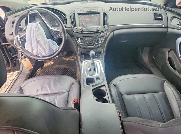 2G4GS5GX5G9187143 2016 BUICK REGAL Black Vista del salpicadero