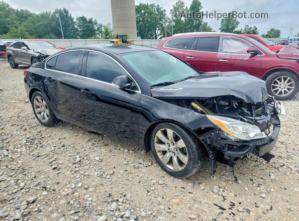 2G4GS5GX5G9187143 2016 BUICK REGAL Black Delantero derecho