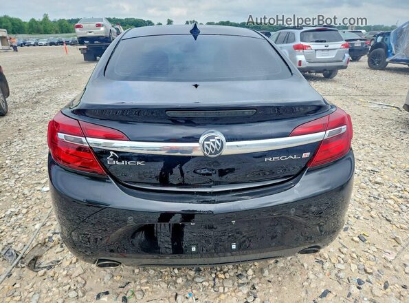 2G4GS5GX5G9187143 2016 BUICK REGAL Black Vista trasera