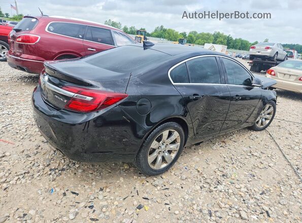 2G4GS5GX5G9187143 2016 BUICK REGAL Black Trasero derecho