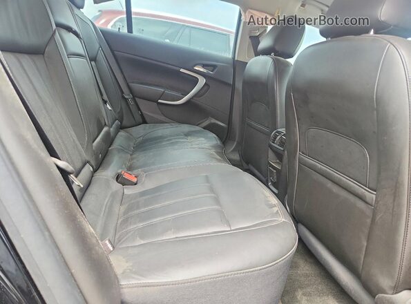 2G4GS5GX5G9187143 2016 BUICK REGAL Black Vista de los asientos traseros