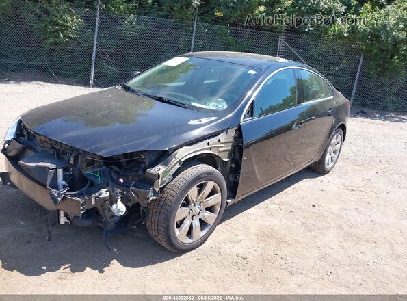 2G4GS5GX6G9196515 2016 BUICK REGAL Black Передня ліва чверть