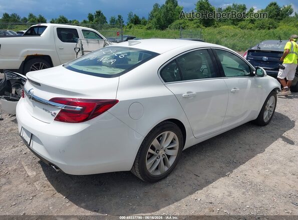 2G4GT5GX6G9120211 2016 BUICK REGAL Белый Задняя правая четверть