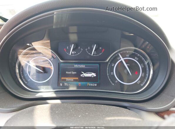 2G4GT5GX6G9120211 2016 BUICK REGAL Белый Вид задних сидений