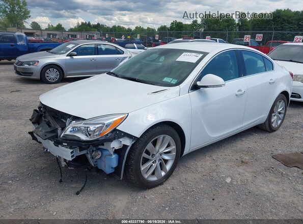 2G4GT5GX6G9120211 2016 BUICK REGAL Белый Передняя левая четверть