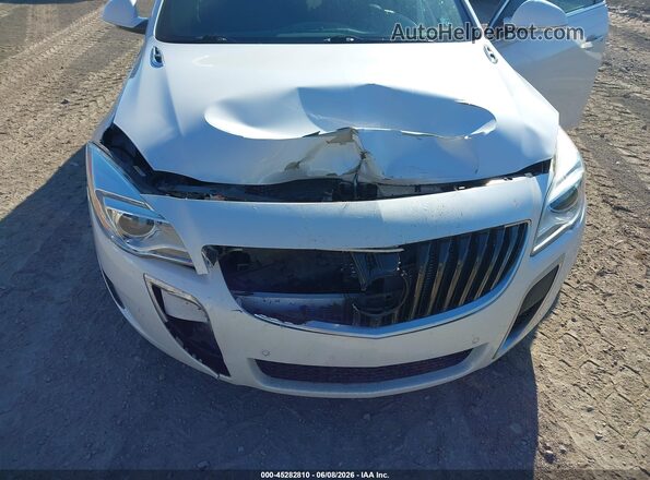 2G4GU5GX1H9178015 2017 BUICK REGAL White Front view