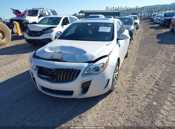 2G4GU5GX1H9178015 2017 BUICK REGAL White Front left