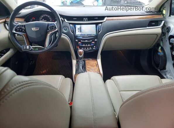 2G61M5S30K9100320 2019 CADILLAC XTS White Widok deski rozdzielczej