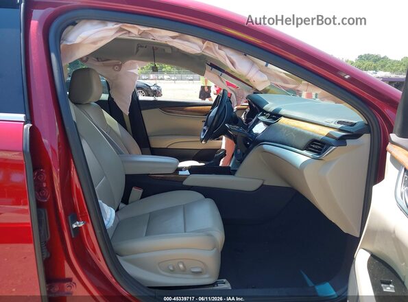 2G61M5S31K9137957 2019 CADILLAC XTS Red Vista interior delantera