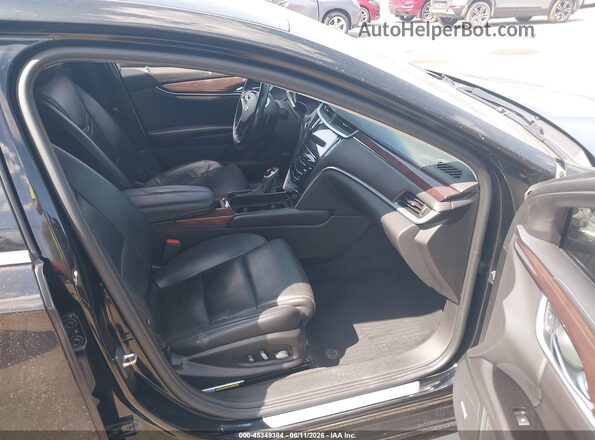 2G61M5S35H9118773 2017 CADILLAC XTS Black Widok wnętrza z przodu