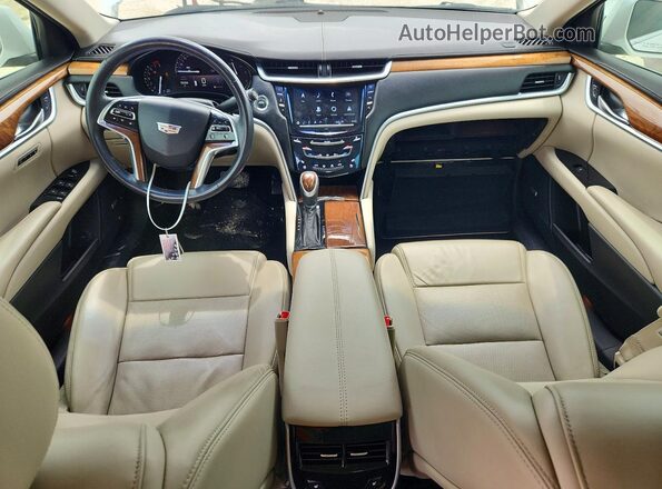 2G61M5S36K9100628 2019 CADILLAC XTS White Vista del salpicadero