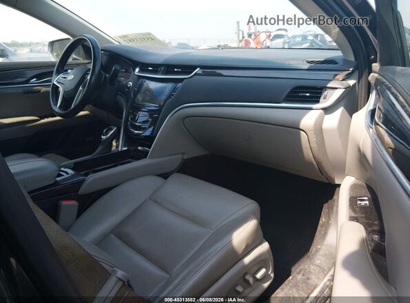 2G61M5S38H9158409 2017 CADILLAC XTS Black Widok wnętrza z przodu