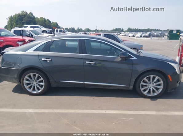 2G61M5S38H9158409 2017 CADILLAC XTS Black Widok wnętrza z tyłu