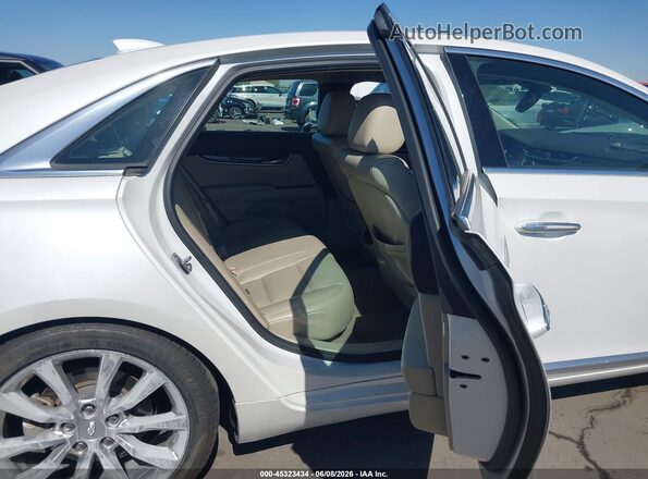 2G61M5S38H9158538 2017 CADILLAC XTS White Vista de la etiqueta del VIN